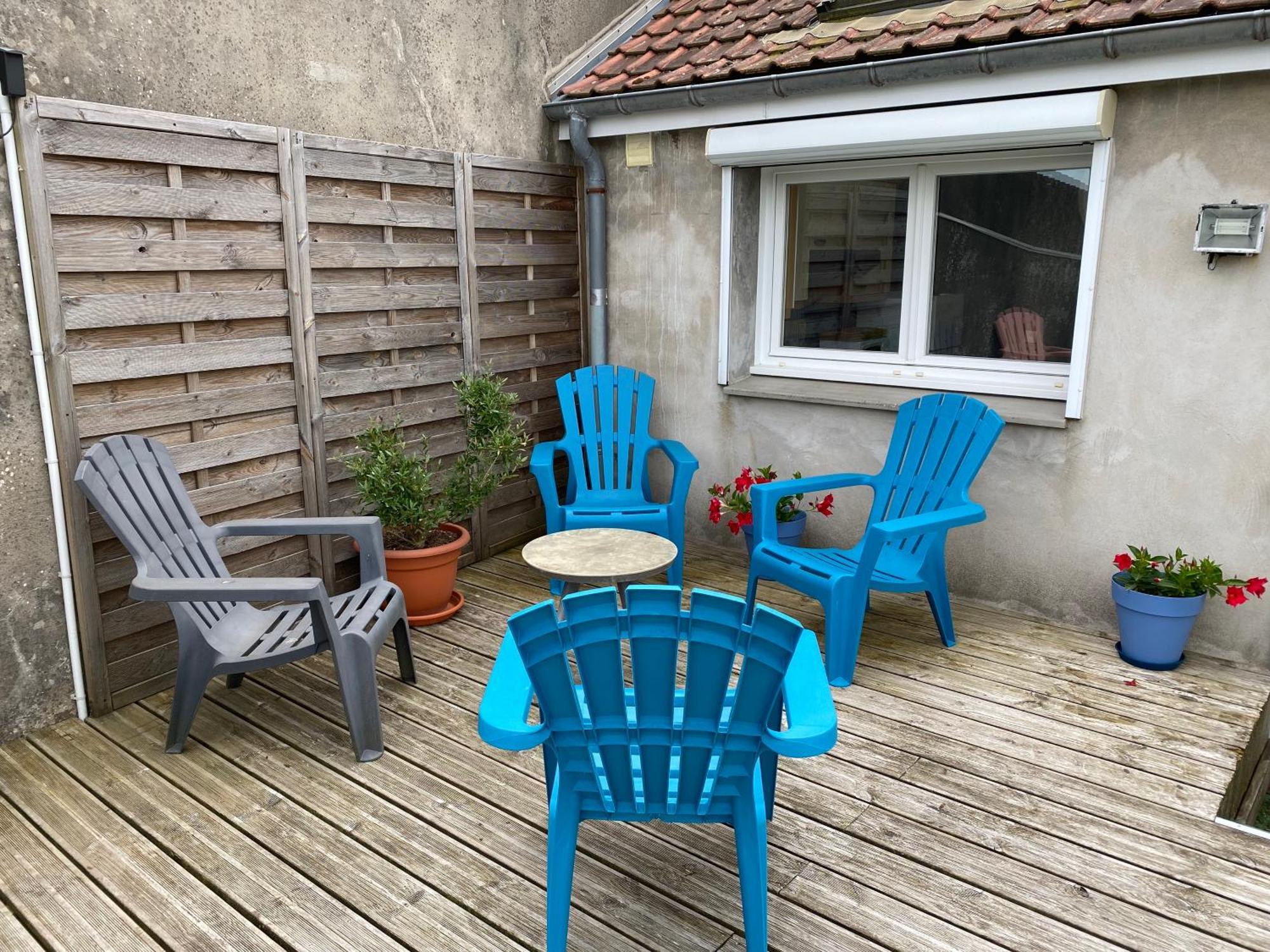 Maison De Village Avec Jardin 15Mn Des Plages, Wifi, 2 Chambres, Jardin Hesdin-l'Abbe Exterior photo